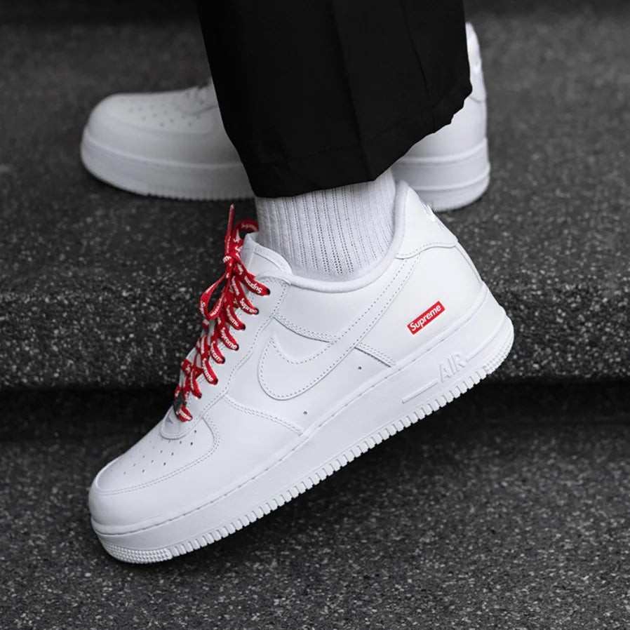 white supreme sneaker