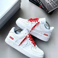white supreme sneaker