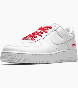 white supreme sneaker